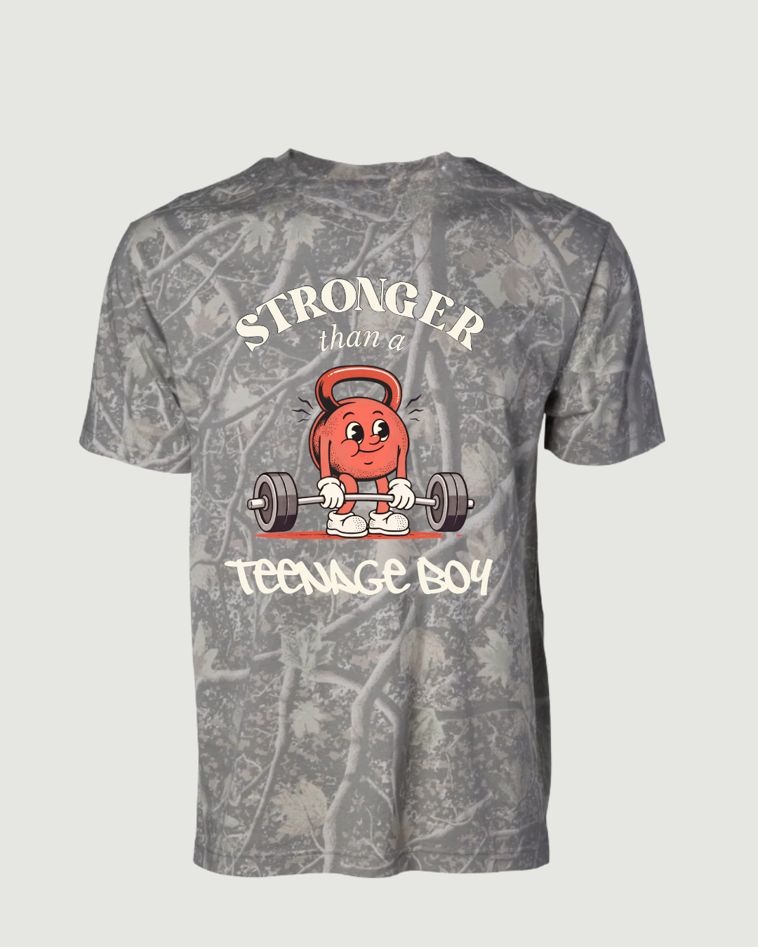 Stronger Than A Teenage Boy Tee