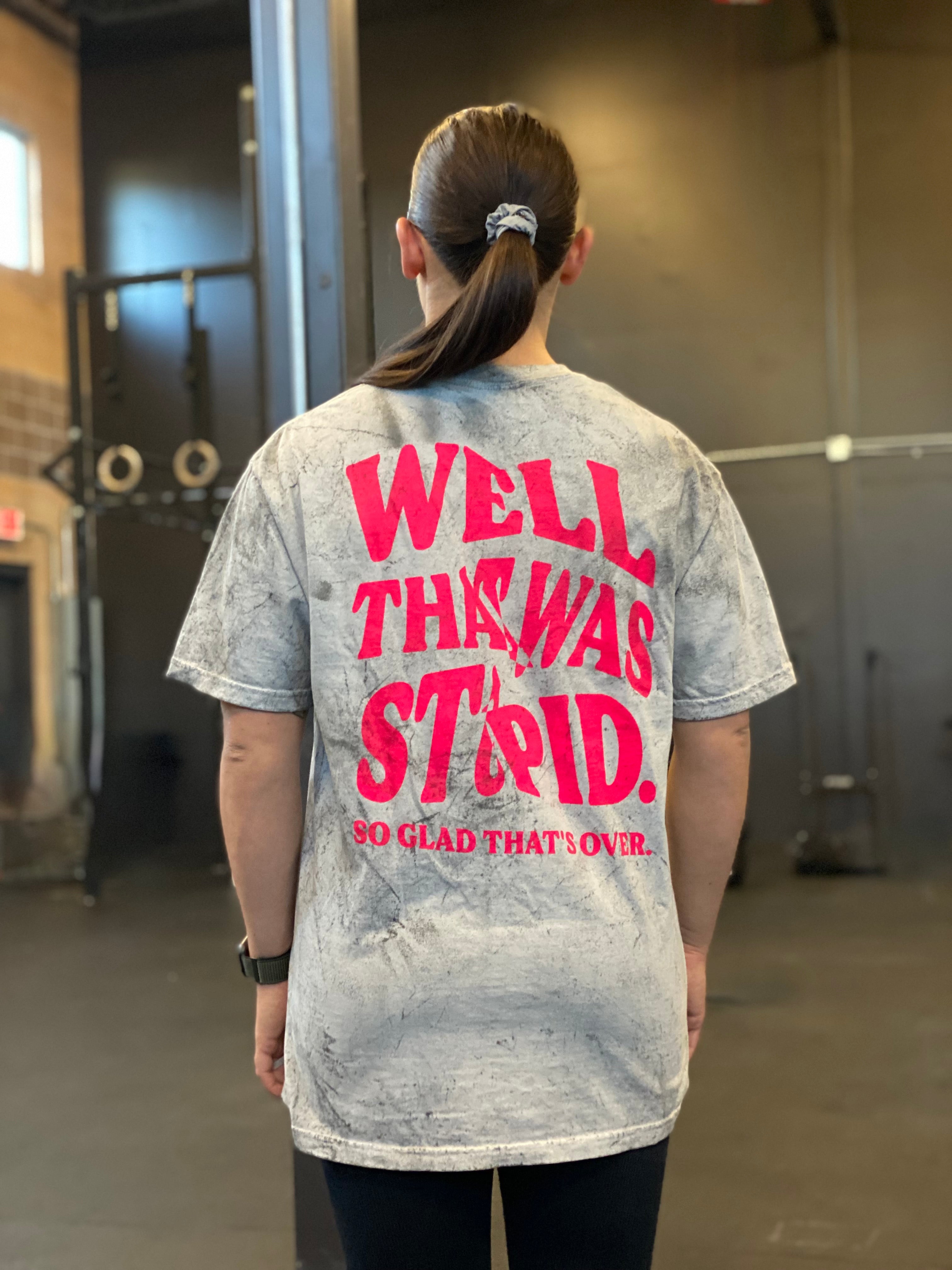 "Well, That Was Stupid" Tee